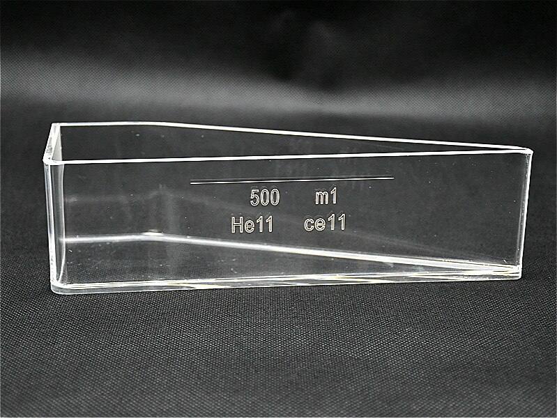 Hull Cell 500 ml Galvanized Hull Cell Testing Equipment Harrington Groove Graduated Hough Groove Sub Tank 500 CC