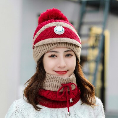 Gorro de aviador con mascarillas para niños y adultos, gorro impermeable de piloto, protección para las orejas, pasamontañas, de invierno,: Red 3