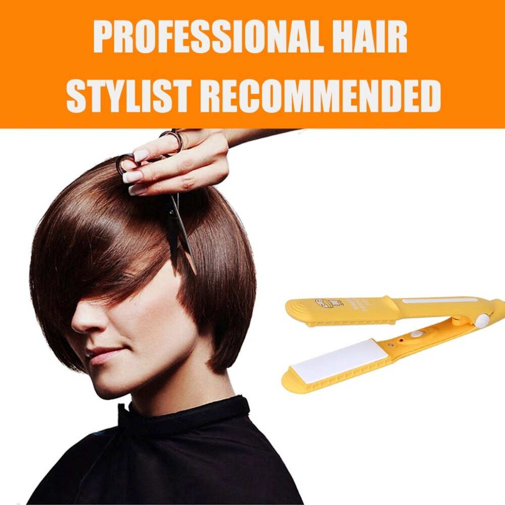 Electronic Hair Straightener Portable Mini Hair Flat Iron Ceramic Fast Straightening Irons Hair Styling Tool