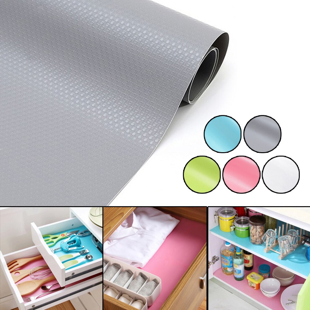 Anti-Olie 1 Roll Van Anti-Slip Mat Anti-Slip Servies Pad Kast Lade Liner