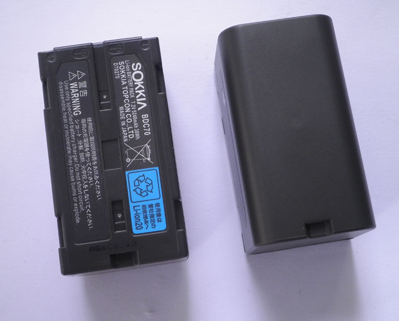 NEUE SOKKIA BDC70 Li-Ion batterie 7,2 V 5240 mAh FÜR Gesamt Bahnhof und GPS