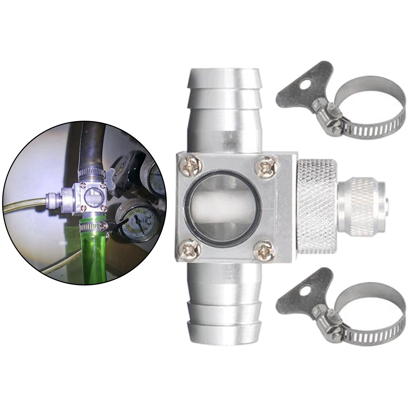 Fish Tank CO2 Diffuser Atomiser Reactor Kit for Planted Tank Fish Tank: 16mm CO2 Diffuser