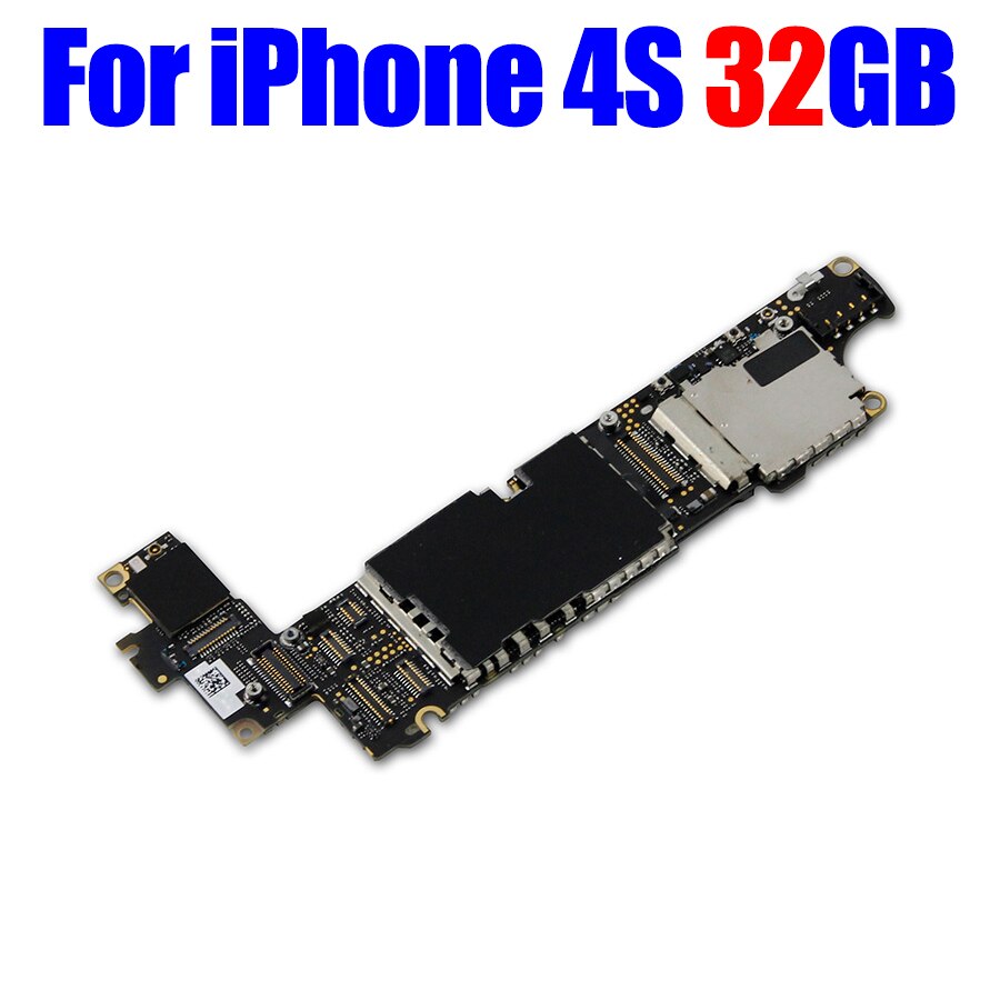 Originele Ontgrendeld Voor Iphone 4 4S 5 5C 5S 5SE Se Moederbord, demonteren Voor Iphone 5 5G Logic Board Met Ios Systeem: 4S 32GB