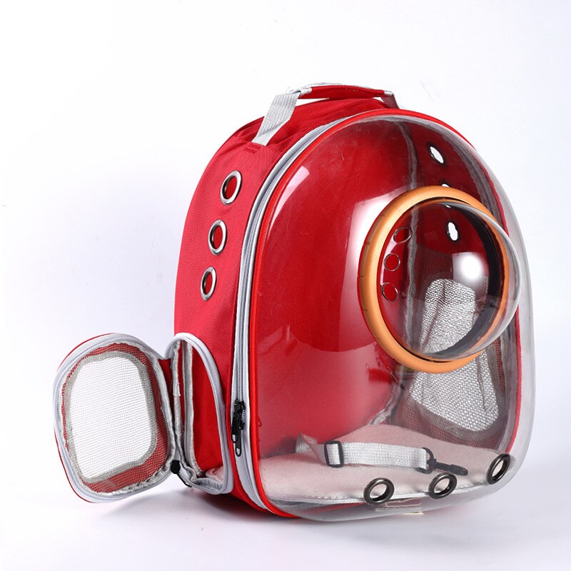 mochila transportin perro suministros para gatos transportin gato Mochila transparente para gato, bolsa de transporte para mascotas, cápsula espacial plegable y transpirable, bolsa de viaje para mascotas al aire libre: red