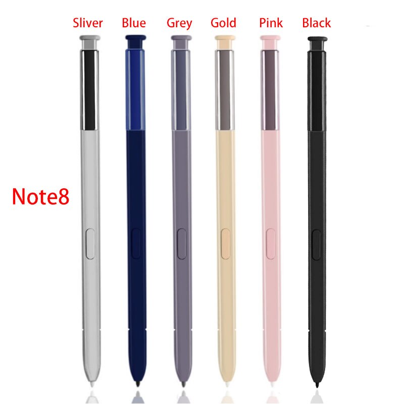 10pcs For Samsung Galaxy Note8 Note 8 N950 N950F N950U Note 9 N960 N960F N960U Active Stylus Fine Tip Button Touch Screen S Pen