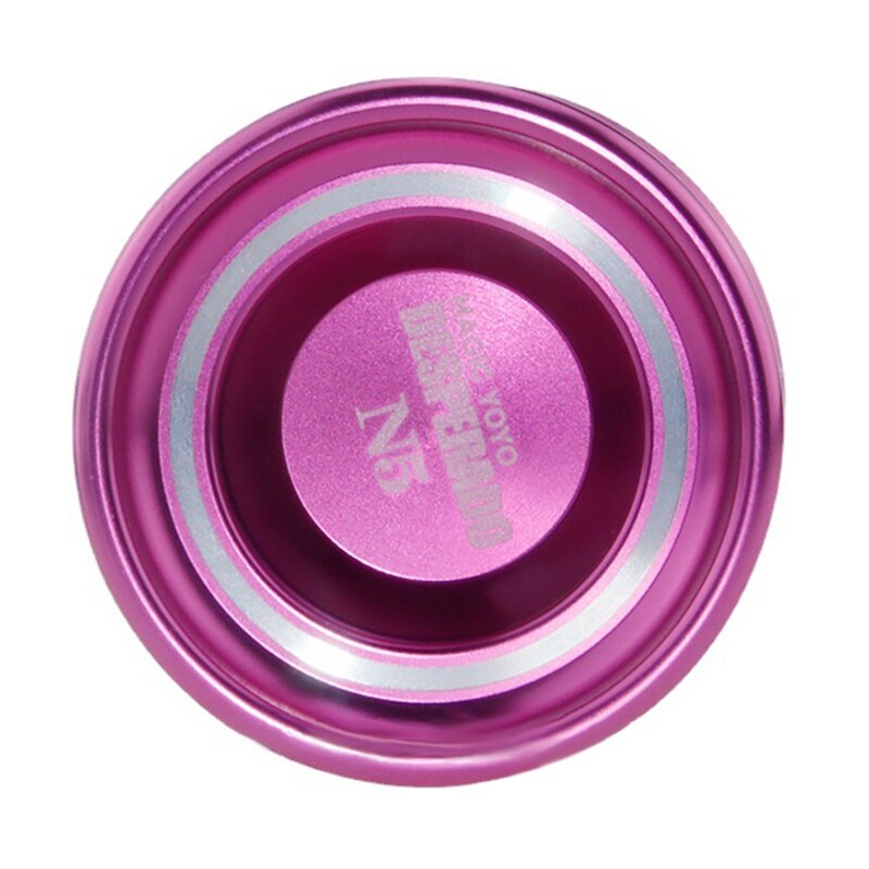 Magicyoyo aluminum alloy metal yoyo toy with 8- ball bearings and rope for children, christmas