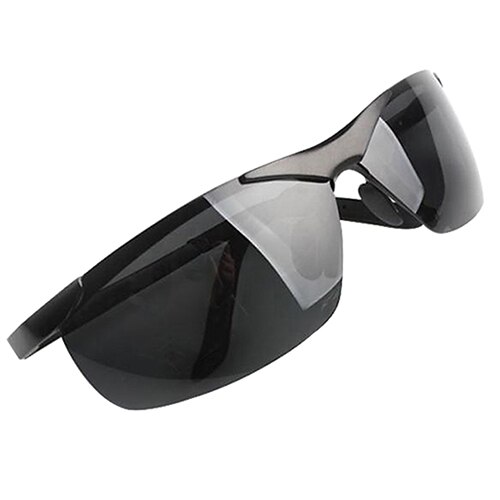 Men's Cool Police Metal Frame Polarized Sunglasses Driving Glasses