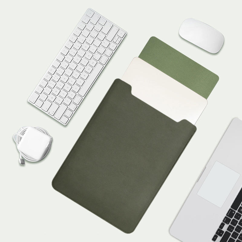 Laptoptas voor 11, 12/13, 13.3/14, 15/16- inch notebooks, muismat, pu-leren opbergtas, accessoires voor computertassen