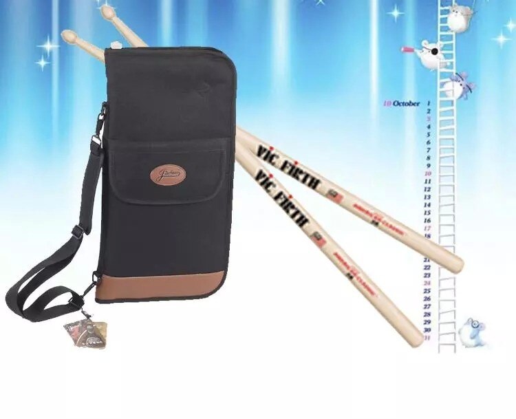 bolsa baquetas dikke waterdichte drumsticks zak enkele schouder draagbare club bag Drum rack instrument pakket