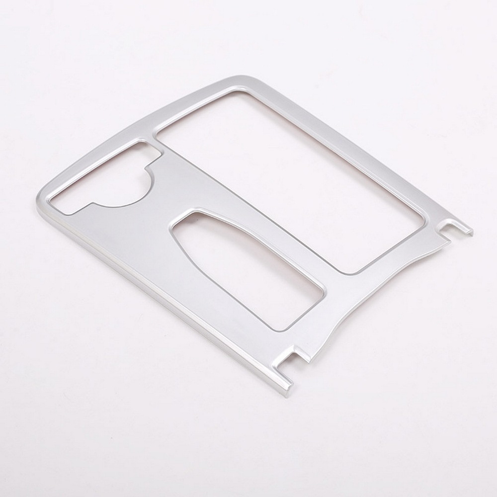 Para Mercedes Benz clase C W204 E clase W212 , Panel de consola central, portavasos, cubierta de marco, pegatina embellecedora
