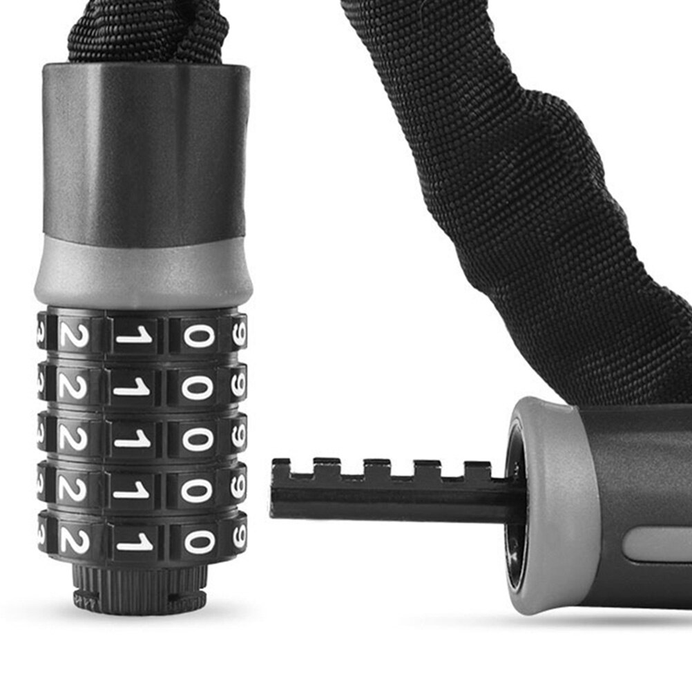 1 Pc Bike Sperre Rücksetzbaren 1,2 M Universal Heavy Duty Passwort Lock Kette Schloss Motorrad Lock Fahrrad Lock