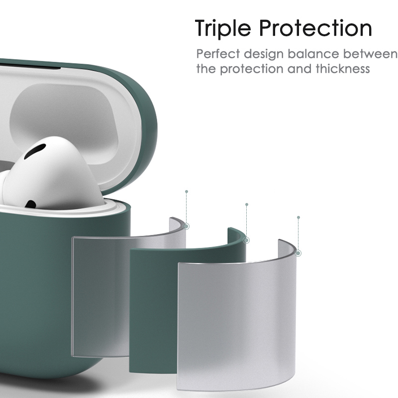 Case Apple Airpods Pro 8 Kleur Gevallen Beschermende Waterdichte Siliconen Draadloze Bluetooth Hoofdtelefoon Case Multicolor