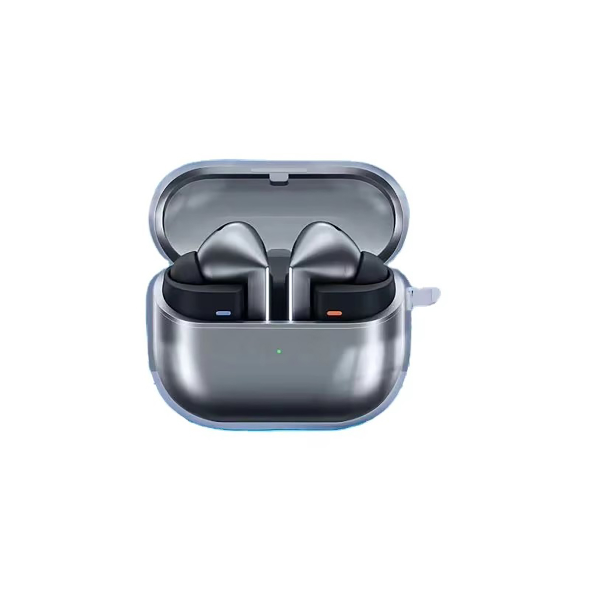 Funda transparente para auriculares Samsung Galaxy Buds 3 Pro, fundas de silicona suave, carcasa transparente para auriculares, funda protectora para Buds3: 3XS / Olive