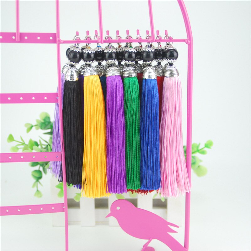Rayon Bead Tassels 15cm 10pcs Handmade Supplies For Jewelry Findings DIY Curtain Embellish Accessories Fringe LS019