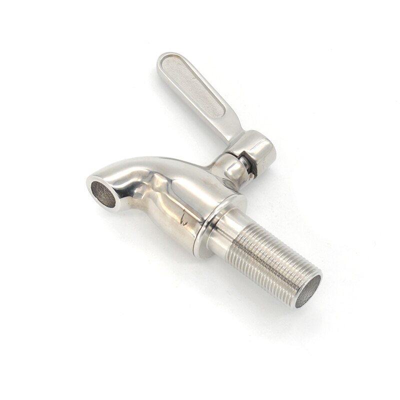 16mm vin fat vatten tapp kran 304 rostfritt stål kran för vin öl ek fat dryck dispenser bar leveranser #