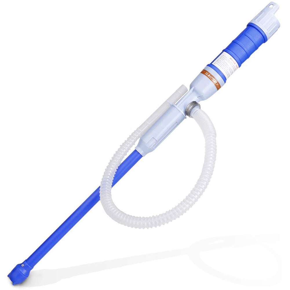 Liquid Fuel Transfer Siphon Pumps Battery Operated and Portable for Fuel Oil Water Fish Tank TP899: blue