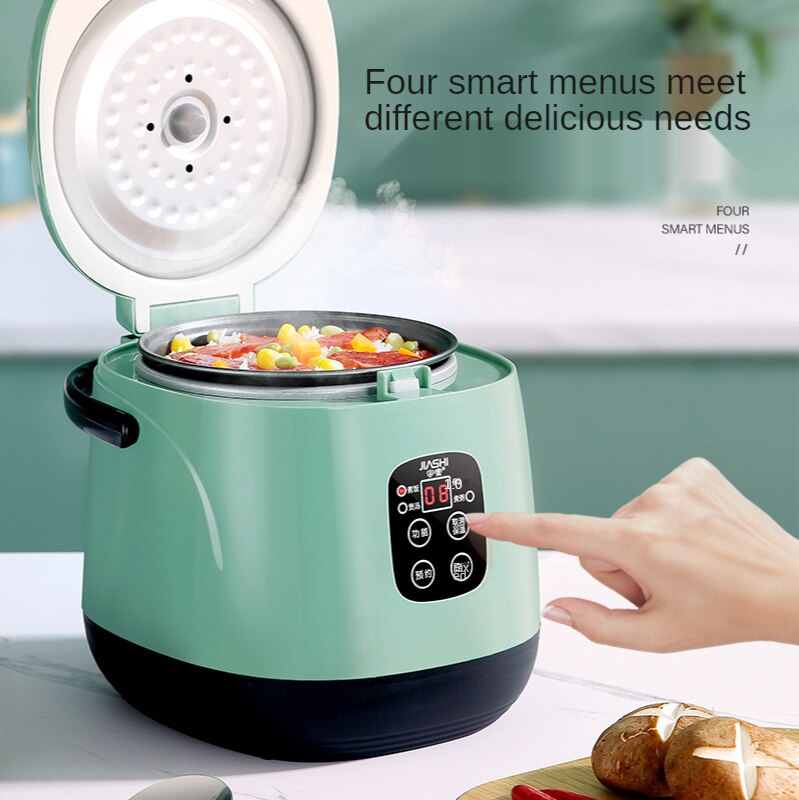 Portable Rice Cooker Intelligent Electric Cookers Food Steamer Cooking Pot Fast Heating Lunch Box Rice Warmer