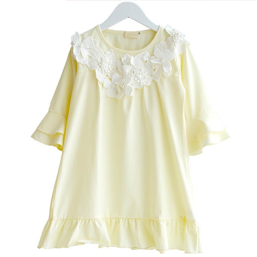 Toddler Nightgown Princess Sleep Pajamas Long Sleeve Summer Nightgown Girls Sleeping Dress Home Girls Nightwear Girls Night Out