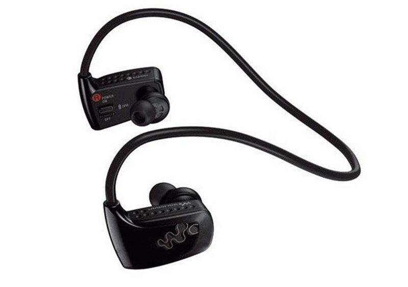 4 gb Headset Stereo Walkman Mp3 Spieler JS-w262 Verhindern Schweiß Sport Kopfhörer Mp3 Spieler-in Lagerbier: Schwarz