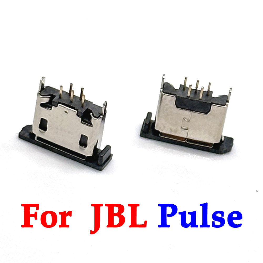 1-10PCS For JBL Charge 3 Bluetooth Speaker USB dock connector Micro USB Charging Port socket power plug dock: Silver / Under 5Pcs