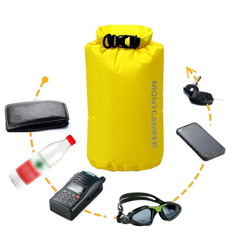 Dry Bag 30D Nylon Ultralight Drifting Swimming Sleeping Bag Debris Clothes Storage Bag Waterproof Swimming Sport Bag