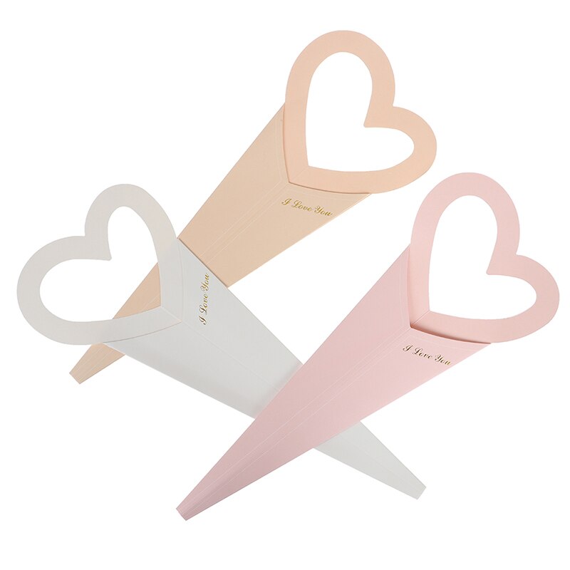 Kraft Paper Flower Bags Rose Florist Wrapping Box Flower Packaging Box