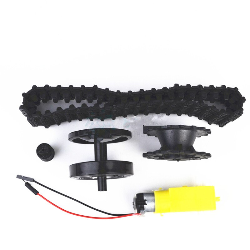 1 Set TT Motor Tracked Wheel Coupling Kit Robot Car Chassis for Arduino DIY Smart Tank Track Wheel Accessories