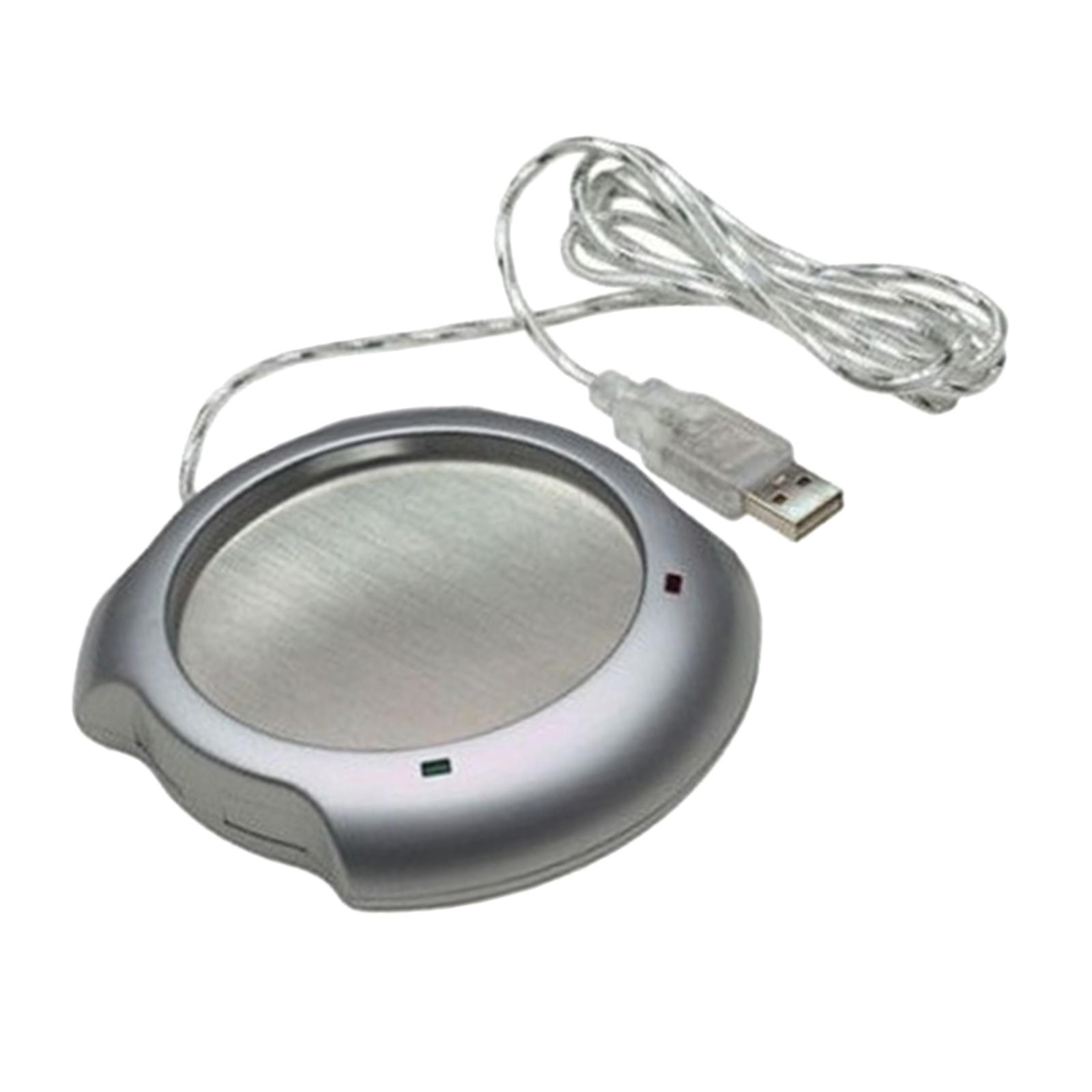 Posavasos eléctrico de aislamiento para el hogar y la Oficina, calentador de tazas de café USB, accesorio para agua con leche y cacao, a la