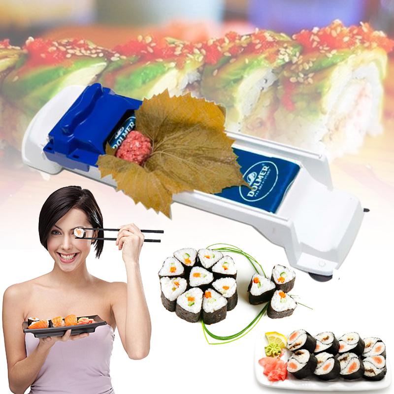 Durable Stuffed Grape Cabbage Leaf Rolling Machine Gadget Roller Tool For Sushi Maker Turkish Dolma Kitchen Accessories