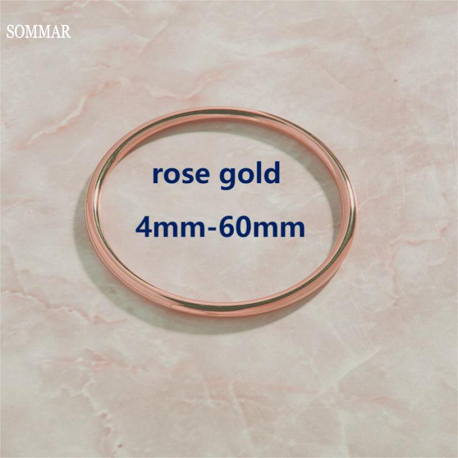 SOMMAR roestvrijstalen kleur bedels armband Simple Heritage Gold/Rose Gold Wedding Armband Sieraden Europese stijl: Silver Plated