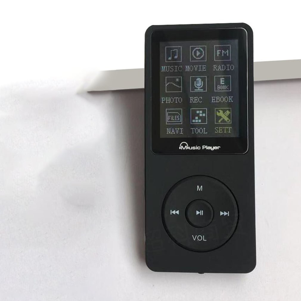 MP3 MP4 Music Player - 1.77-Inch Screen - Lossless Audio - E-Book - FM Radio - Photo Viewer