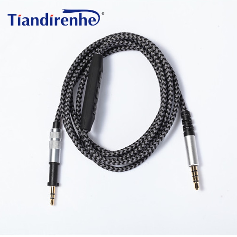 Câble de remplacement pour AKG K450 K451 K452 K480 Q460 casque 1.8 m 3.5mm mâle à 2.5mm mâle HIFI Audio cordon pour iPhone Android