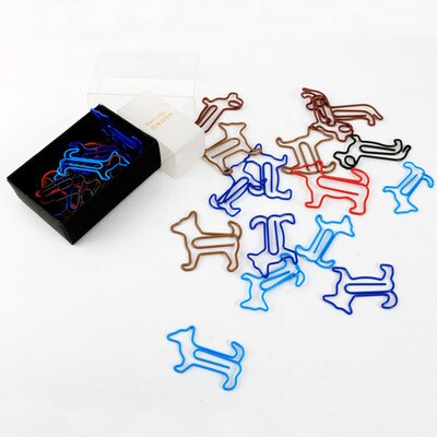 wild zoo animal pig shape paper clip metal bookmark cute pins befriend metal dog pig paper clips