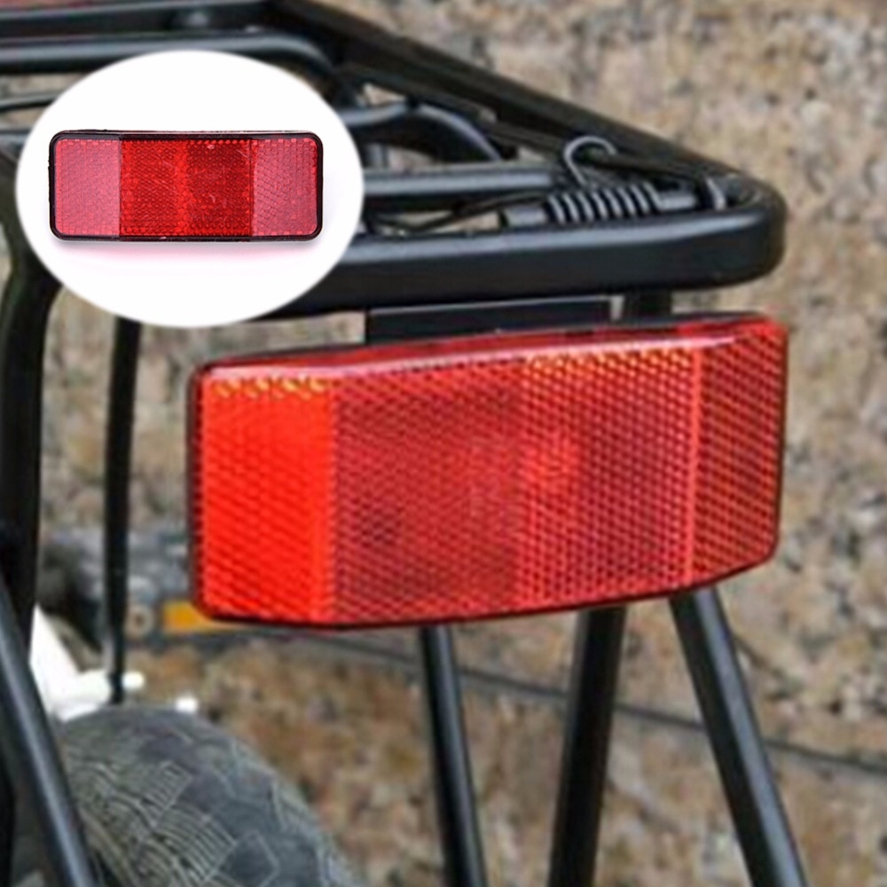 Fiets Rack Tail Veiligheidswaarschuwing Waarschuwing Reflector Disc Panier Achter Reflecterende Zeer Reflecteren Licht Outdoor Fietsen