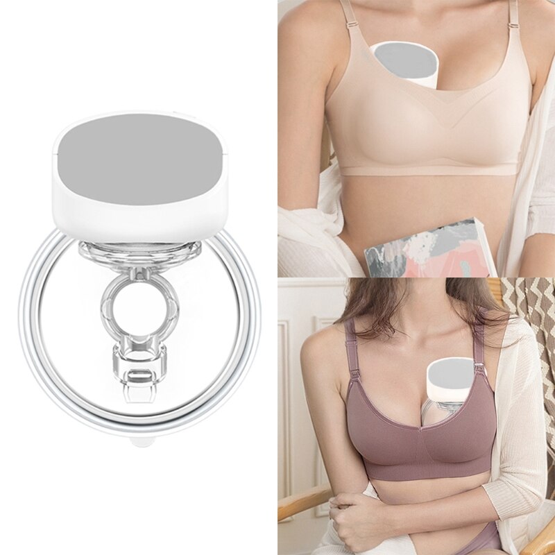 Elektrische Borstkolf Stille Wearable Automatische Melker Usb Oplaadbare Handsfree Draagbare Melk Extractor