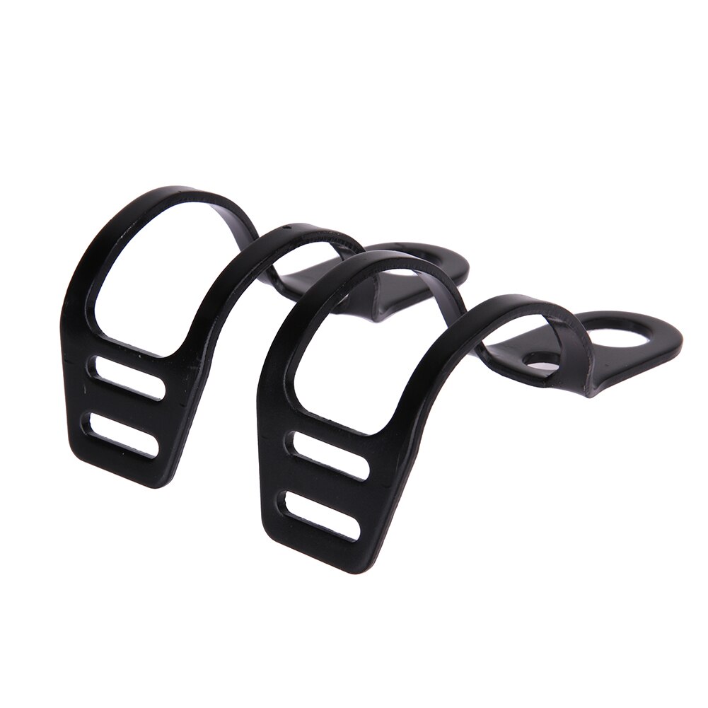 Motorrad Blinker-kontrollleuchte Lampe Halfter Schock montieren (Schwarz)