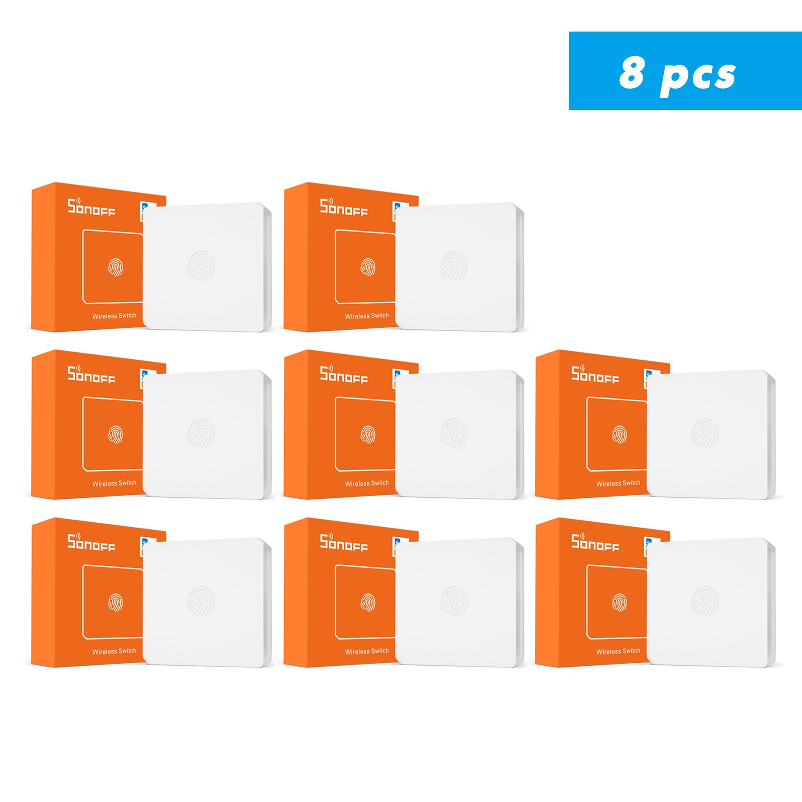 SONOFF SNZB 01 Zigbee Wireless Switch Work with Sonoff Zigbee Bridge Hub ZBbridge, eWeLink App, Zigbee Smart Home Security Kit