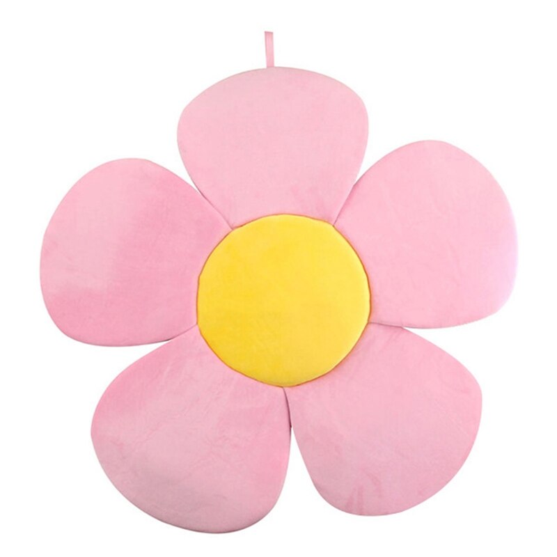 Baby kinderveiligheid badmat mooie zonnebloem badmat wastafel badkussen badondersteuning ligstoel bloemblaadjes badmat: Pk