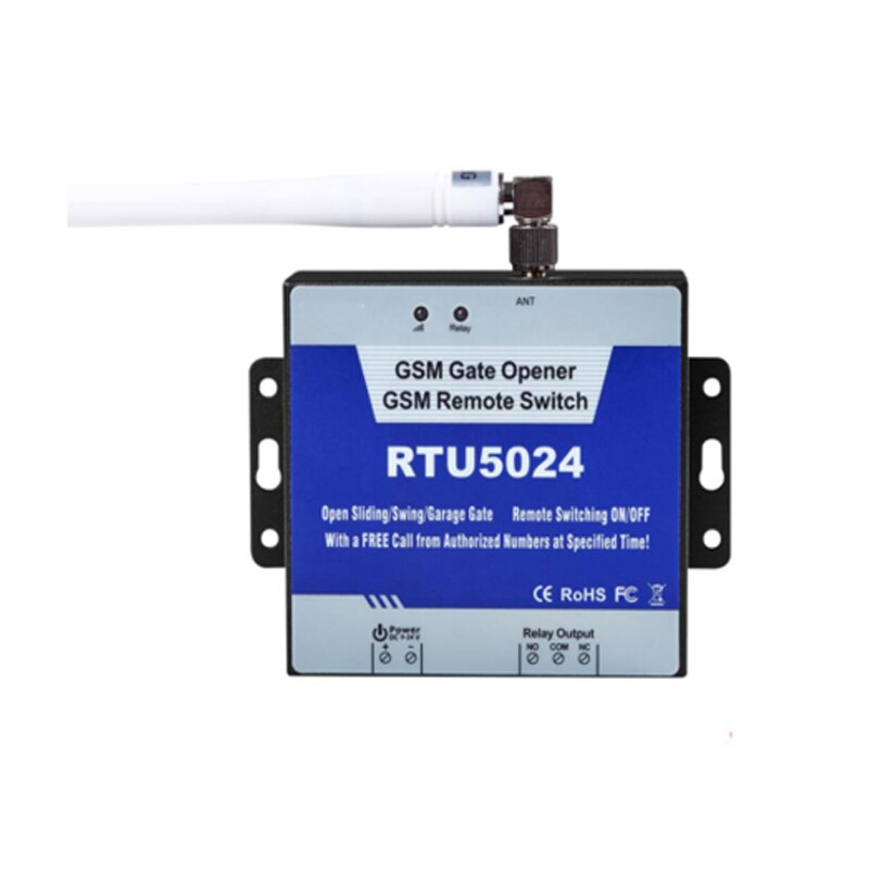 GSM Gate Opener RTU5024 2G Authorized Door Access Controller