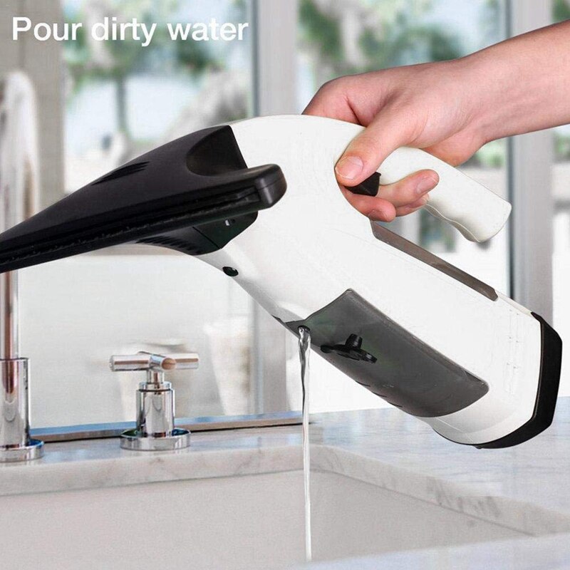 Home Window Cleaner Wireless Rechargeable Glass Cleaning Tool Set Handheld Wiper Automatic Multifunctional Window Cleaner EU