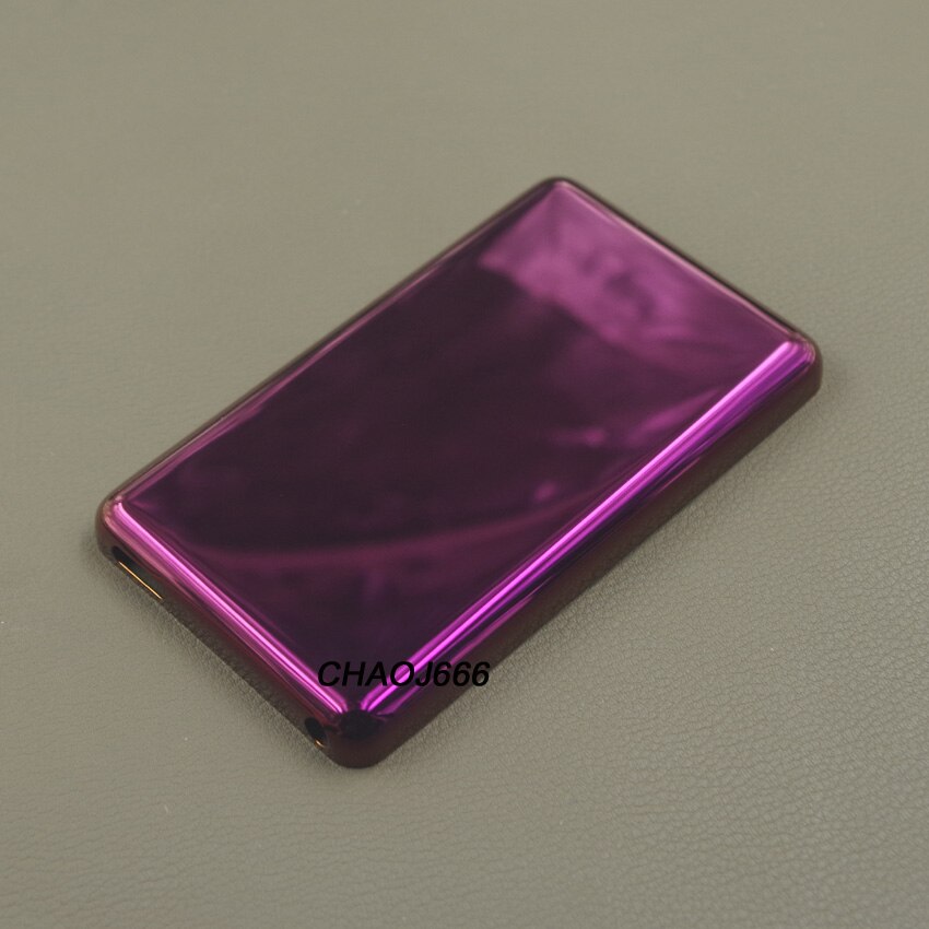 Blauw Paars Violet Multi-color Metal Terug Behuizing Case Voor Ipod 5th Video 30Gb 6th 7th Classic 80Gb 120Gb Dunne 160Gb