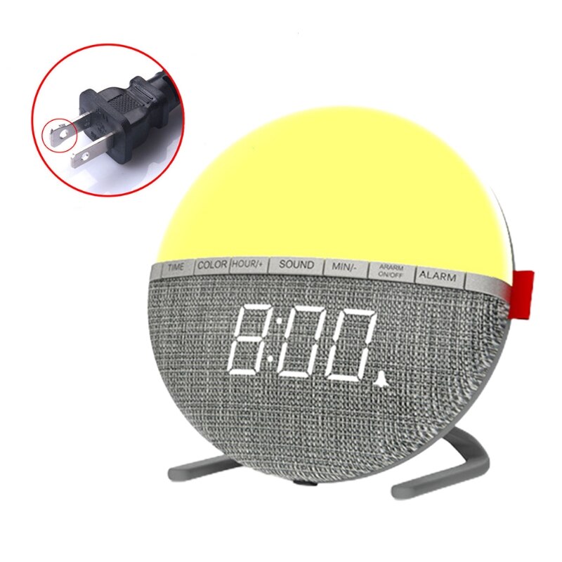 Wecklicht, nachtlicht-wecker, schlafmusik-wecker  h054