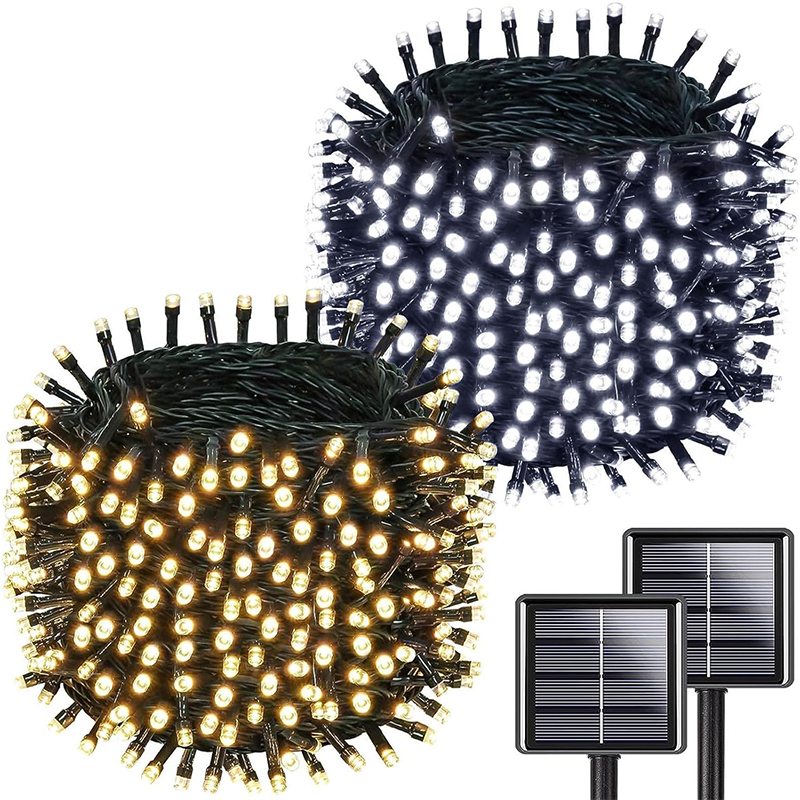 Solar- Schnur Licht Gebühr Garten Wasserdichte draussen Lampe 6V Girlande Für Weihnachten Weihnachten Party Dekoration