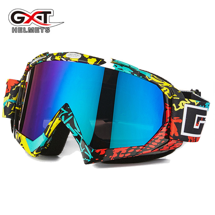 GXT Motocross goggles ATV DH downhill goggles Motorcycle Off Road Protective gear Glasses Dirt Bike Goggles: G2 Tinted lens