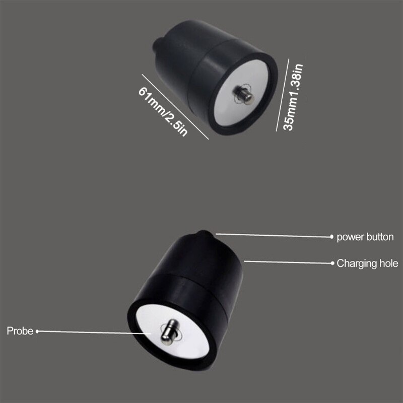 95AA Water Leakage Detection Underground Water Pipe Leak Monitor High-Intensity Detector Accessory Kit with Earphone