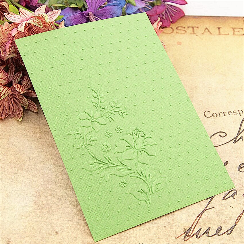 DIY Embossing Folder – Wiederverwendbare Präge-Schablone Für Scrapbooking, Karten & Handwerk