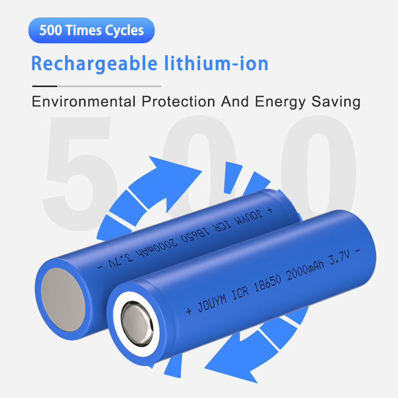 18650 batería 2000mAh ICR18650 batería de litio recargable 3.7V celda