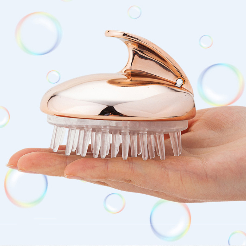 Plastic Siliconen Haar Borstel Massage Kam Handheld Douche Bad Borstel Hoofd Meridiaan Massage Haar Styling Tool Massager