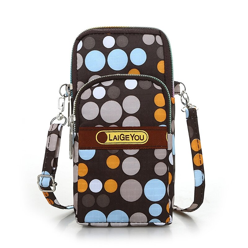 Vrouwen Crossbody Mobiele Telefoon Schoudertas Pouch Case Riem Handtas Portemonnee Portemonnee JUL31