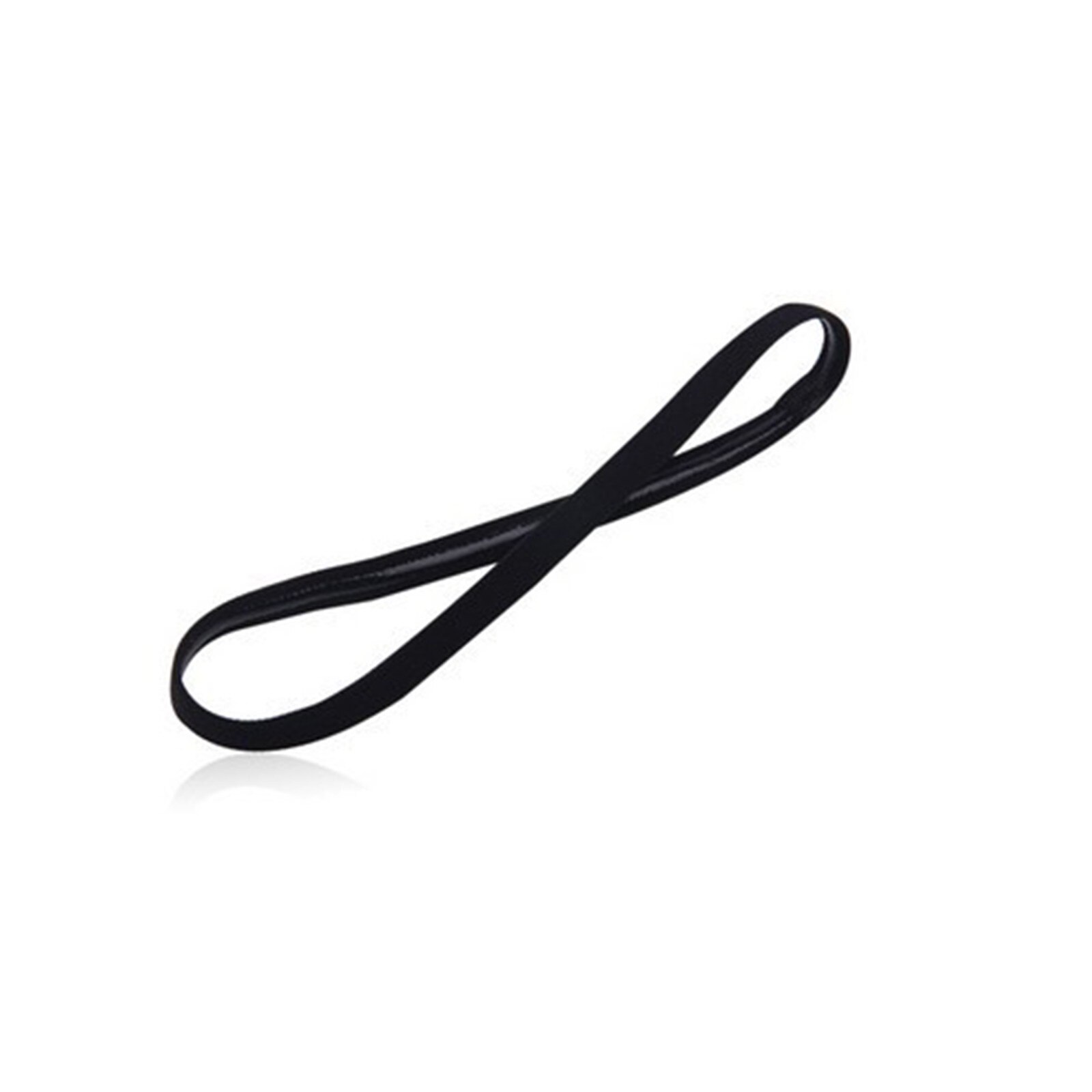 Banda para la cabeza cabello elástico para hombre, banda para el pelo, para envolver, deportes finos, 3 uds.: BK